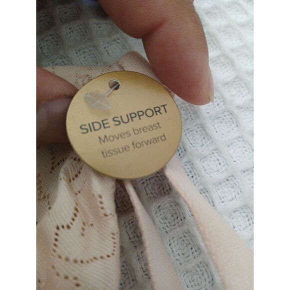 NEW TAG! WACOAL 38C VALERIAN Beige 'INSIDE JOB' UNDERWIRE BRA #855345 $72.00 - Picture 6 of 6